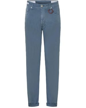 Sartoria Tramarossa Five-Pocket-Jeans mit Ringdetail - Blau
