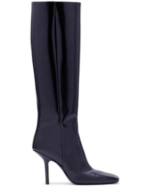 Lanvin Patent-Leather Boots - Blue