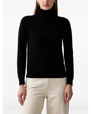 GANT Jersey Con Cuello Vuelto - Negro