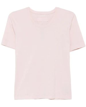 Private 0204 Crew-Neck T-Shirt - Pink