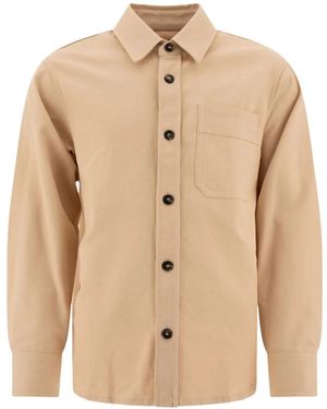 A.P.C. Chemise Boutonnée À Poche Cœur - Neutre