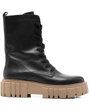 Marc O' Polo Lace-Up Boots - Black