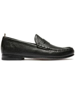 Officine Creative Balfron Leather Loafers - Black