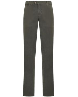 Fedeli Hose Mit Geradem Bein - Grau