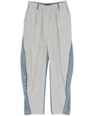 Juun.J Julie Demin Trousers - Grey
