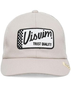Visvim Goodyear Ii Logo-Patch Cap - Grey