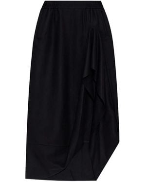 Vivienne Westwood Ruffled Pocketed Asymmetrical Skirt - Blue