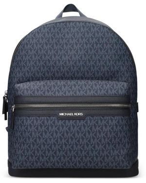 Michael Kors Sac À Dos À Plaque Logo - Blue