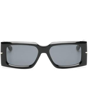 Victoria Beckham Rectangle-Frame Sunglasses - Gray