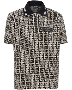Balmain Tops > polo shirts - Noir