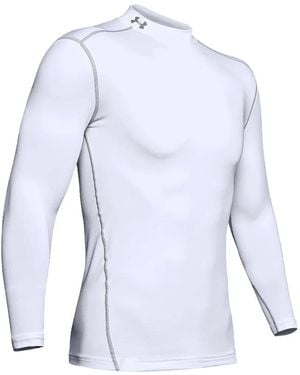 Under Armour Coldgear Long-Sleeve Compression T-Shirt - Blue