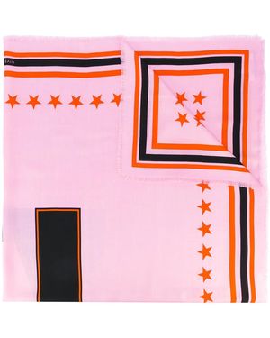Givenchy 17 Print Scarf - Pink