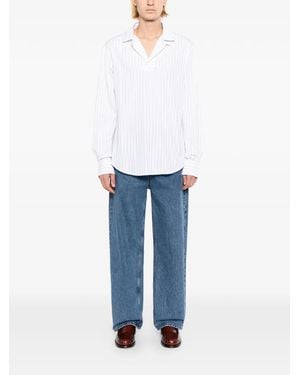 BOURRIENNE Marin Striped Shirt - White
