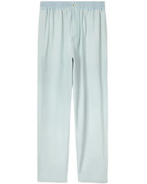 KENZO Pantalones De Chándal Con Efecto Lavado - Azul