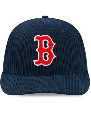 KTZ Boston Sox Mlb Corduroy Baseball Cap - Blue
