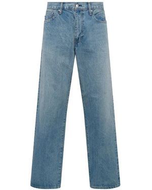 vowels Stone-Wash-Jeans - Blau