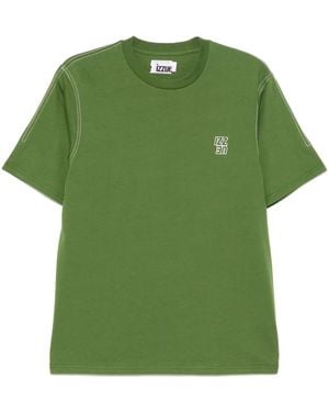 Izzue Graphic-Print T-Shirt - Green