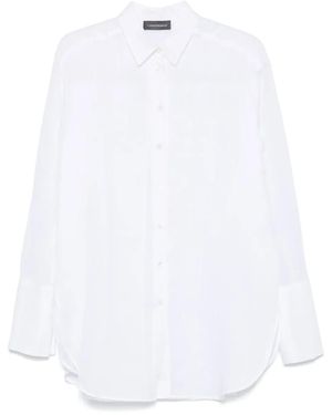 Lorena Antoniazzi Camicia Ramie - Bianco