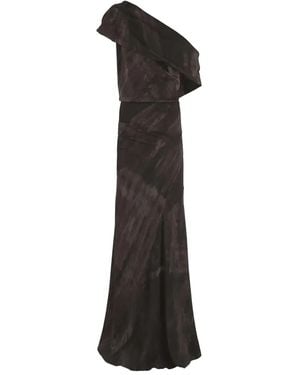 Cortana Dye Transformable Maxi Dress - Black