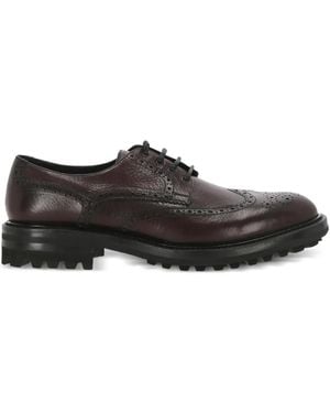 Ortigni Leather Brogues - Brown