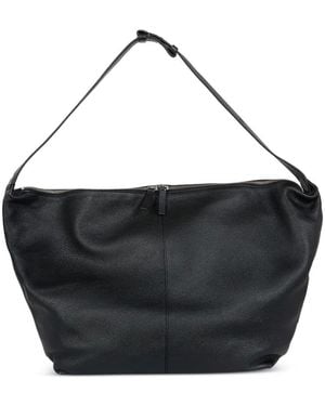 Aesther Ekme Grained Leather Shoulder Bag - Black