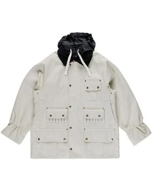 La Fetiche Veste Utilitaire Rene À Manches Longues - White