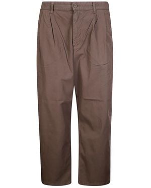 Carhartt Evan Pleated Pocket Trousers - Brown