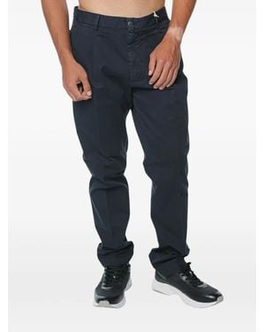 Trussardi Pleated Chino Pants - Blue