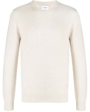 Barrie B Label Cashmere Jumper - Natural