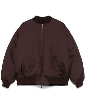 Wardrobe NYC Reversible Bomber Jacket - Purple