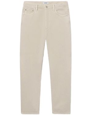Agolde 90's Straight-Leg Jeans - White