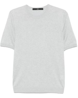 SAPIO ファインニット Tシャツ - ホワイト