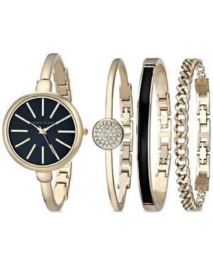 Anne Klein Classic 32Mm Watch - Black