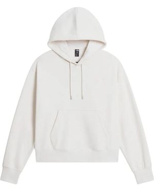 The North Face Tnf Essential Simple Dome Boxy Oversized Hoodie - White