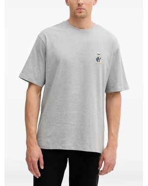 Karl Lagerfeld X Disney Donald Duck-Print T-Shirt - Gray