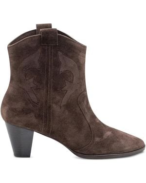 Ba&sh Casey Ankle Boots - Brown