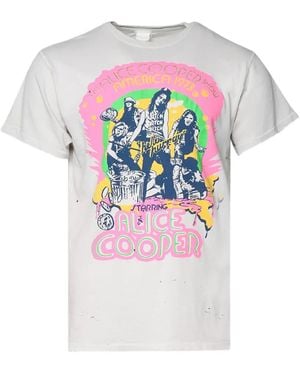 MadeWorn Alice Cooper Show Graphic-Print T-Shirt - White