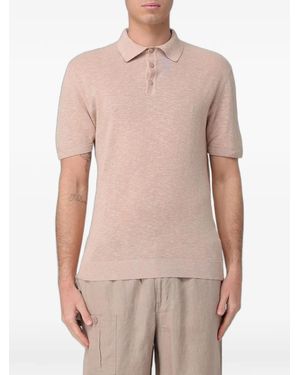 Blauer Short-Sleeve Polo Shirt - Pink