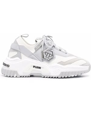 Philipp Plein Predator ローカットスニーカー - グレー