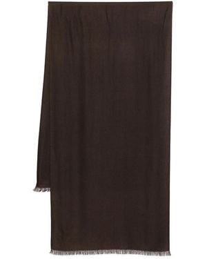 N.Peal Cashmere Pashmina Stole - Brown