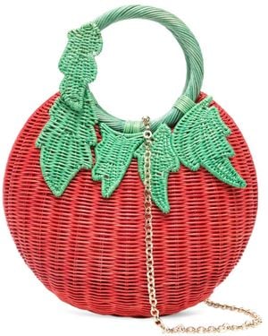 Serpui Mediterranean Tomato Tote Bag - Red
