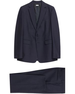 Dries Van Noten Slim-Fit Suit - Blue