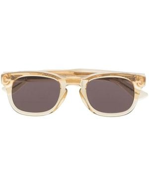 Gucci Gg0182S Square-Frame Sunglasses - Yellow