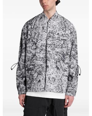 Peacemaker Oamc Drawstring-Sleeve Jacket - Grey