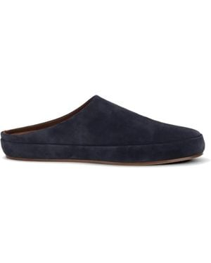 Loro Piana Mules Tomori Bleues - Blue