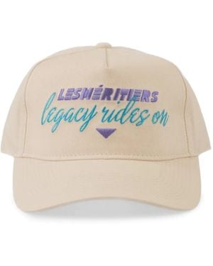 LES HÉRITIERS Embroidered Jetski Cap - Multicolour