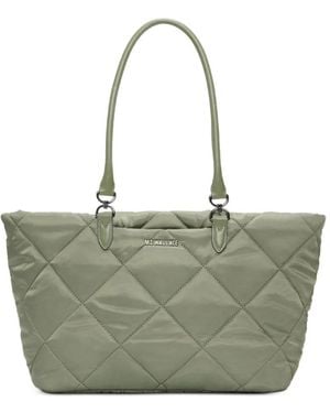 MZ Wallace Sac À Main Madison Matelassé Médium - Grey