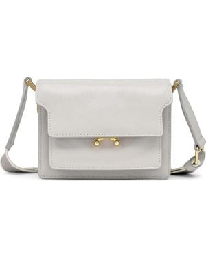 Marni Trunk Shoulder Bag - White