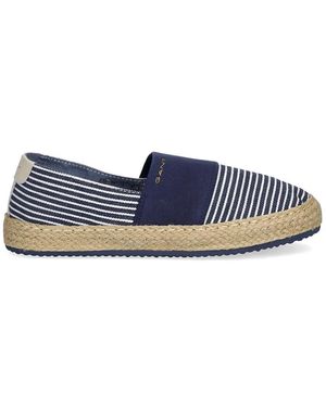 GANT Striped Espadrilles - Blue
