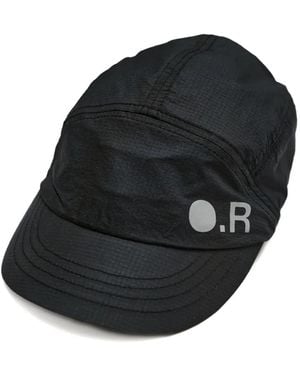 Optimistic Runners Gorra Con Logo Estampado - Negro